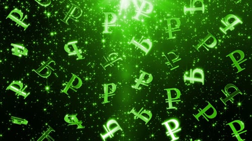 Green Glowing Musical Instruments Floating in Starry Space