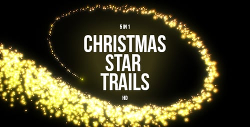 Weihnachtsstern-Trails