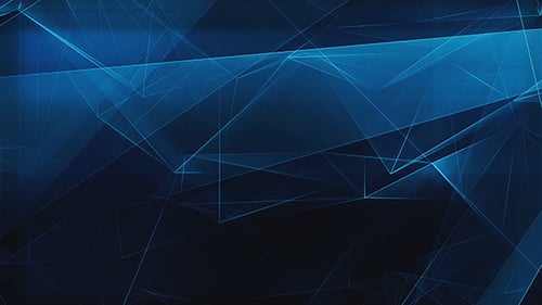 Shiny Blue Triangles Refraction