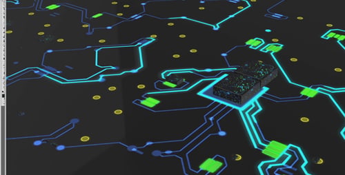 Digital Circuit Technology Electronics 4K