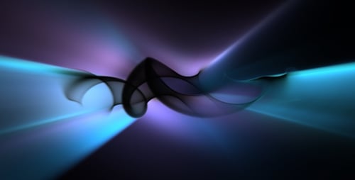 Abstract Fluid Light Rays Motion Background