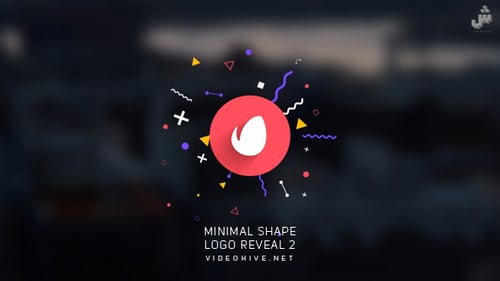 Minimal Shape Logo Reveal 2