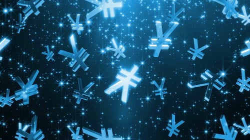 Falling Yen Symbols