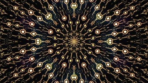 Golden Kaleidoscope Loop