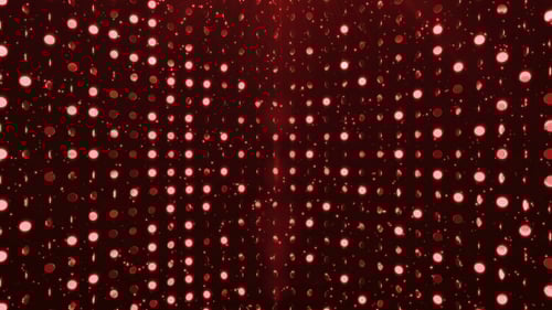 Red Shimmering Disco Lights Party Background Loop