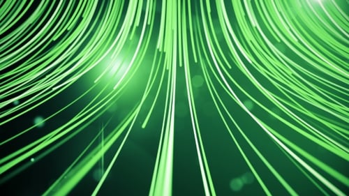 Nahtloser abstrakter Hintergrund mit Animationsbewegung von Linien für Glasfasernetz