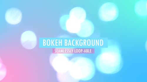 Pastel Colored Bokeh Background V2