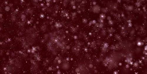 Schneeflocken 4K