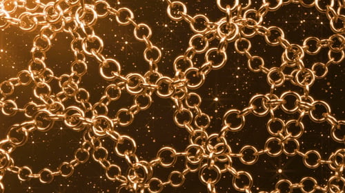Gold Chain Rings