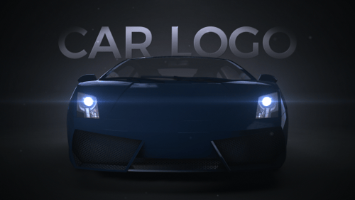 Sport Car Logo Reveal