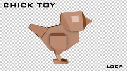 Brinquedo de pintinho