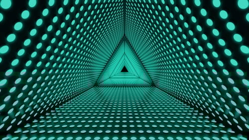 3D Triangle Tunnel