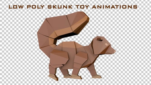 Skunk Toy Animationen