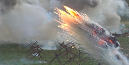 Guerra. Bombardeos