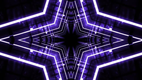 Purple Hallway