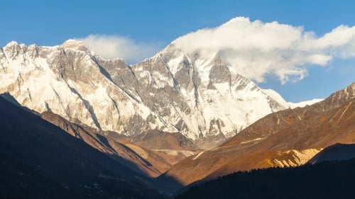 Golden Everest, Himalayas