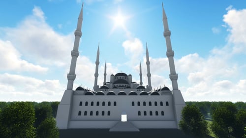 Mosque and Sun