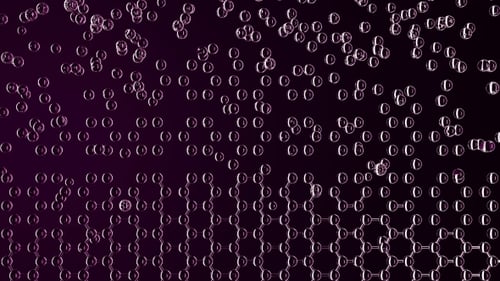 Abstract Hexagonal Grid Science Technology Background Loop