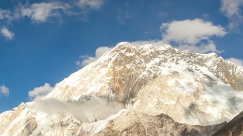 of Nuptse, Everest Region, Himalaya, Nepal