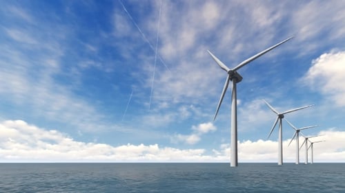Wind Turbines on the Sea