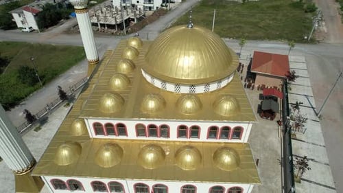 Aerial Mosque and Dome