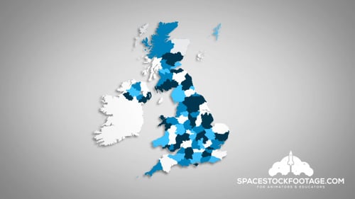 United Kingdom Counties Combine D