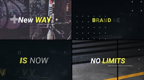 Fast Glitch Opener for Dynamic Urban Introductions