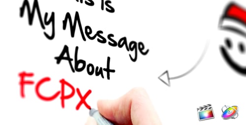 Animated Hand-Drawn Christmas and New Year Message