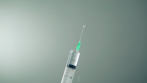 Syringe for Injection with Medicine