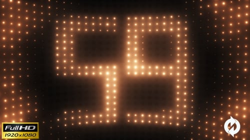 Countdown-Zähler - Lichter