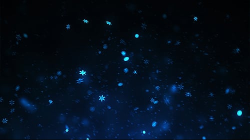 Noël hiver bleu neige