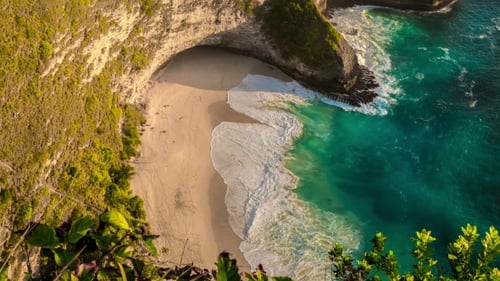 Coastline or Kelingking Beach on Nusa Penida Island, Indonesia