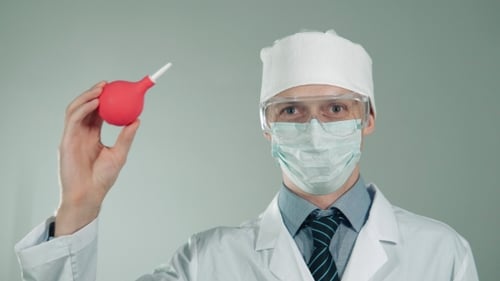 Mad Doctor in Hospital Insists on Enema