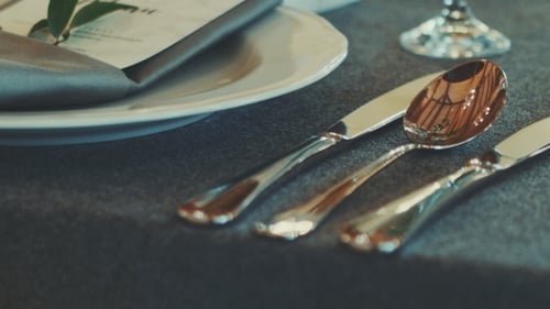 Elegant Wedding Table Setting for Celebration