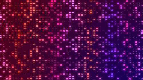 Dynamic Glowing Abstract Grid Loop Background