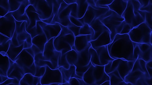 Blue Abstract Waves