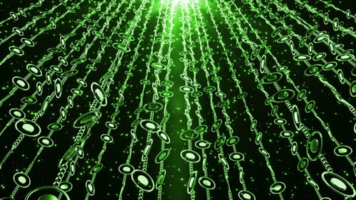 Green Chains with Particles
