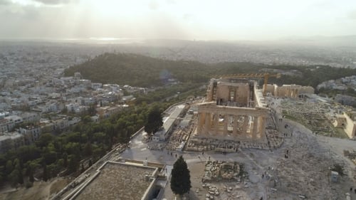 Acropolis of Athens Ancient Citadel in Greece