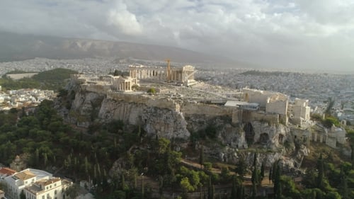 Acropolis of Athens Ancient Citadel in Greece