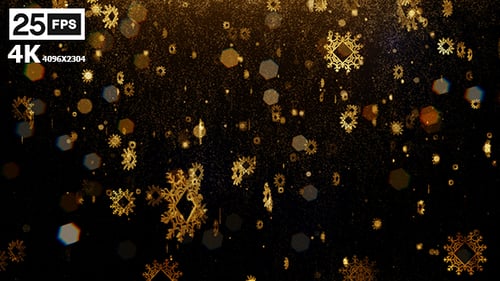 Snowflakes 4K