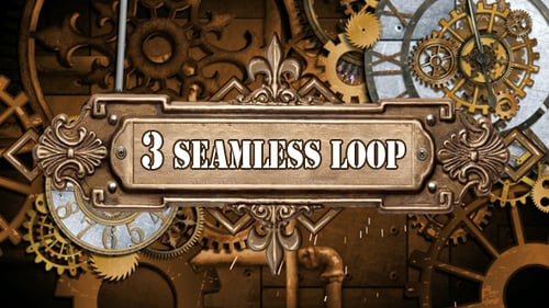 Steampunk Gears Clockwork Mechanical Title Opener Reveal