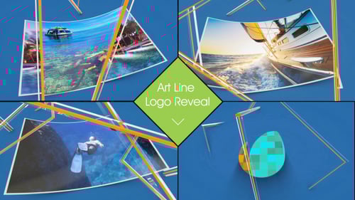 Dynamic Linear Path Logo Reveal