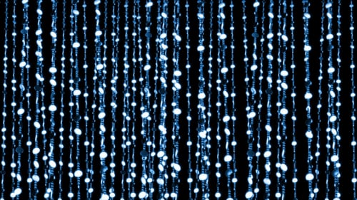 Blue Sparkling Disco Sequins Party Background