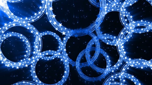 Blue Circles