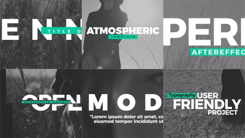 Clean Minimalist Text Reveal Opener