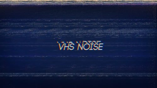 VHS-Geräusch 11