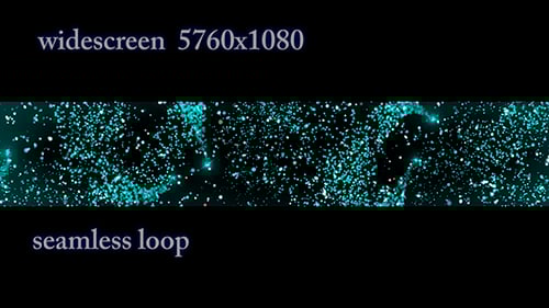 Abstract Glowing Particle Network Seamless Loop Background