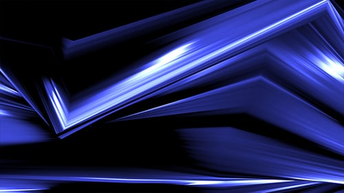 Futuristic Geometric Blue Light Streaks Abstract Background