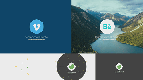 Drops & Burst Logo Reveal – Abstract Shape Intro for Branding, Business Identity and Social Media