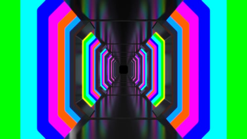 Colored Tunnel